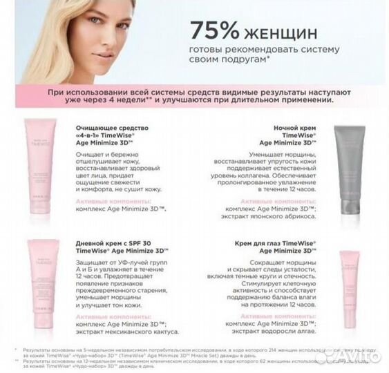 Система Temewise Mary kay, Мери кей