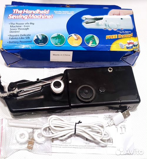Портативная швейная машинка USB/BAT AA