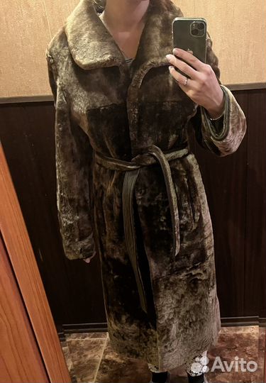 Шуба из мутона 42 44