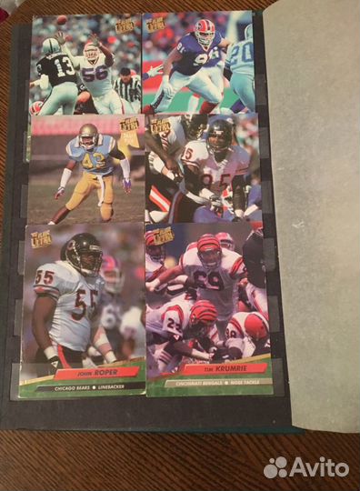 Коллекционные карточки американский футбол