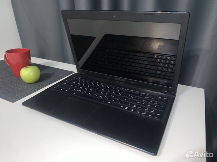 Хороший ноутбук Asus 8gb, HDD 500gb, SSD 120gb