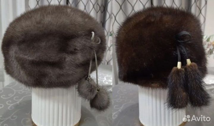Шапка норковая