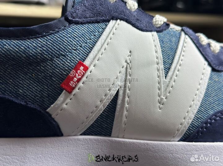 Кроссовки New balance 327 x Levi’s синие 41/42