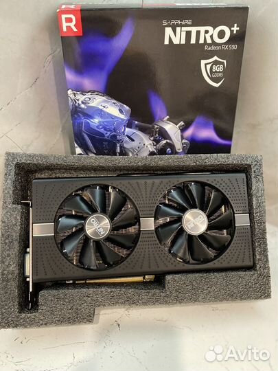 Видеокарта Sapphire Nitro + Radeon RX590 8gb gddr5