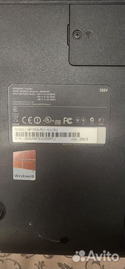Ноутбук samsung NP 350v5 c