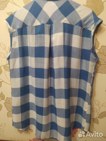 Рубашка-безрукавка, новая, Sela, р.48