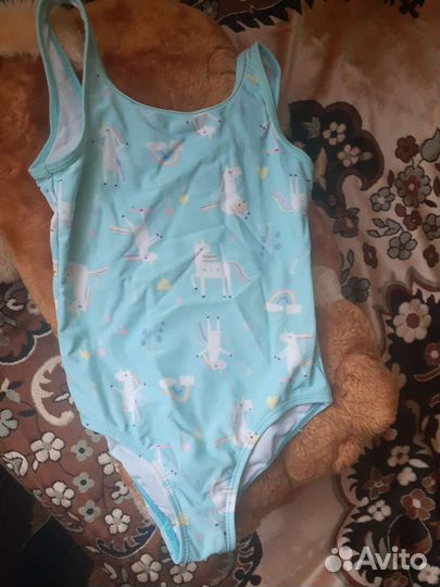 Купальник Crooked на 116-122р +очки