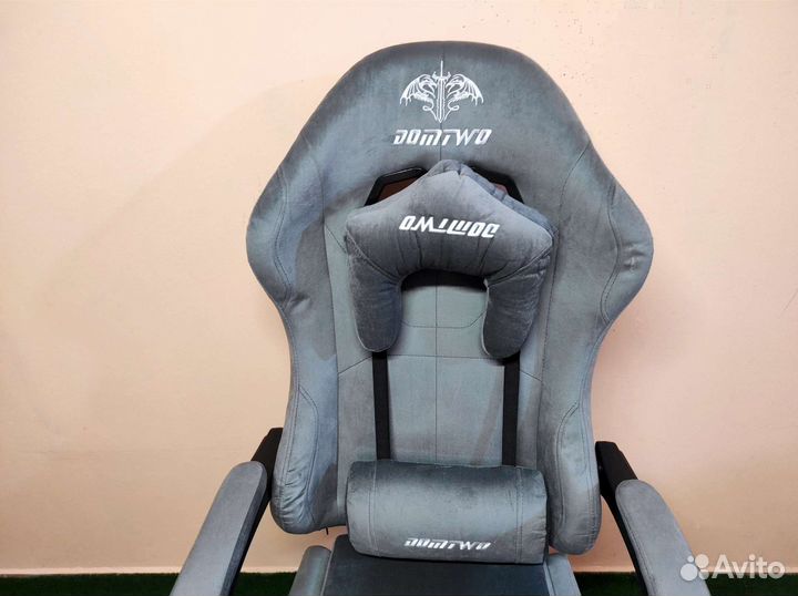 Компьютерное кресло серое