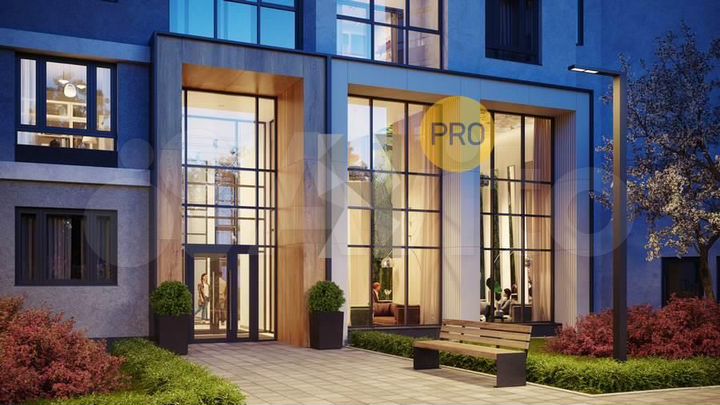 2-к. квартира, 58,7 м², 12/25 эт.