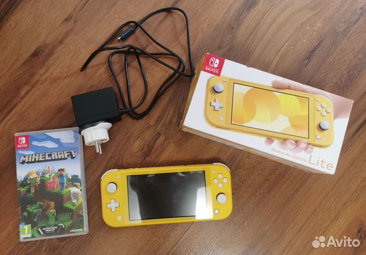 Nintendo switch lite с играми 128гб