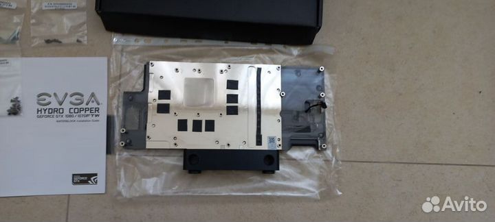 Водоблок видеокарты evga 1080 / 1070 FTW
