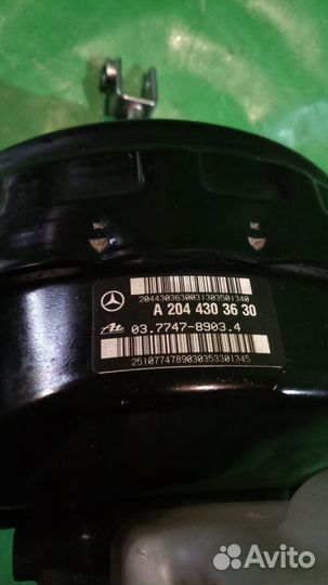 Вакуумный усилитель тормозов Mercedes C180 W204