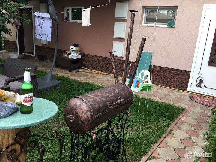 Мангал с ножками