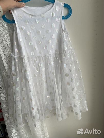 Платье нарядное 122рр