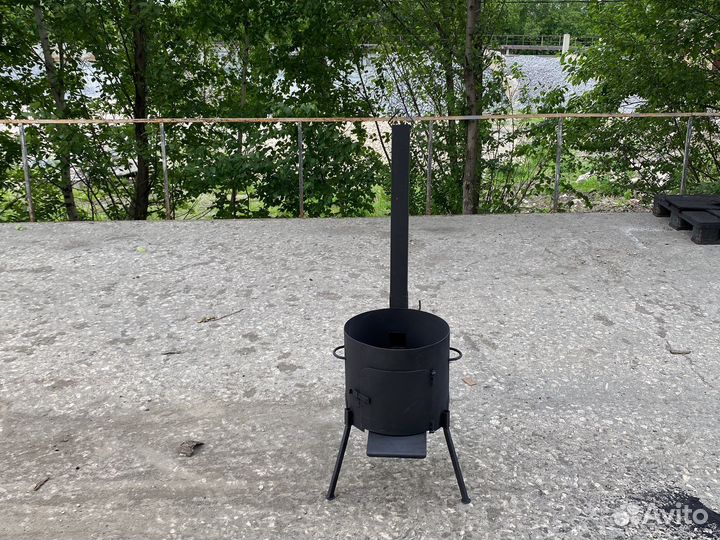 Печь под казан