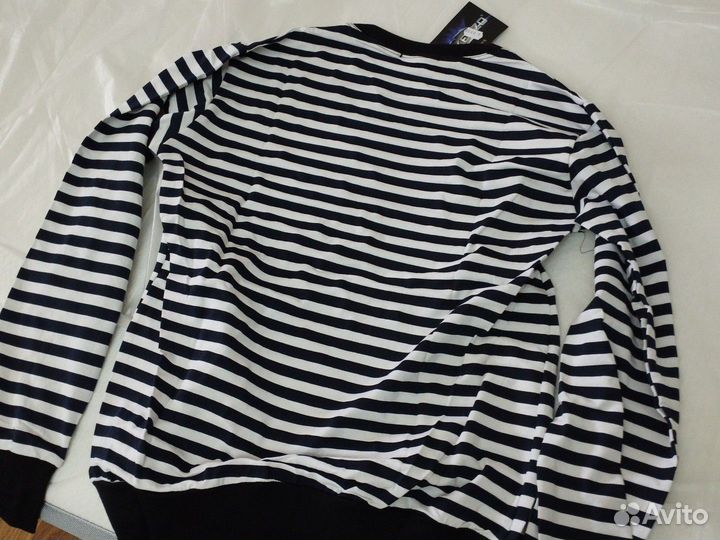 Полосатый лонгслив