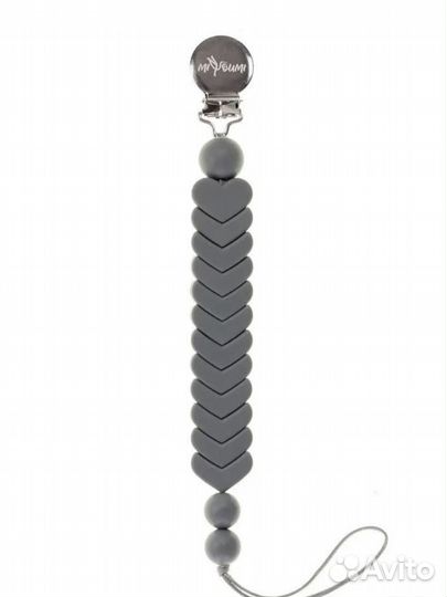 Держатель для соски силикон+новая соска