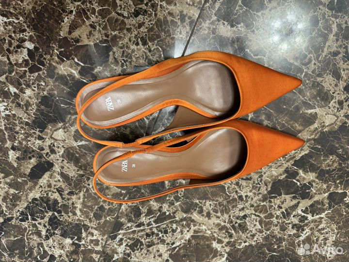 Туфли лодочки zara
