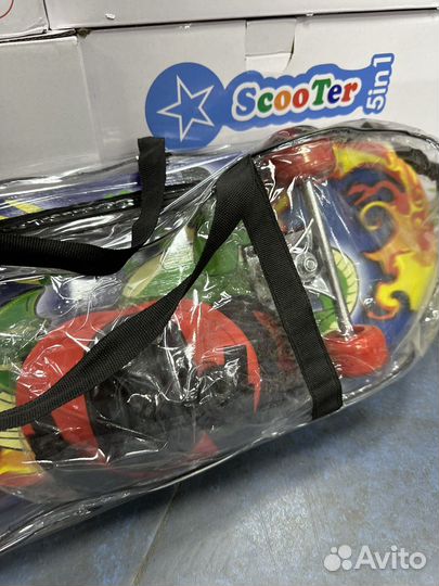 Скейтборд детский набор новый