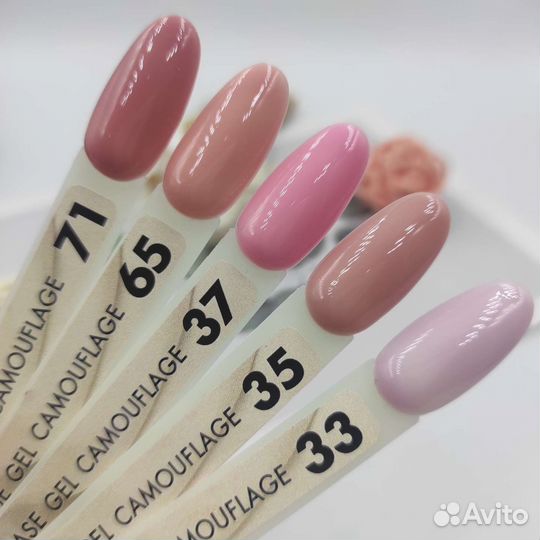 Базовое покрытие foxy (Milky, Naturel, Camouflage)