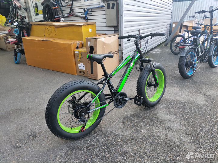 Велосипед подростковый фэтбайк 20