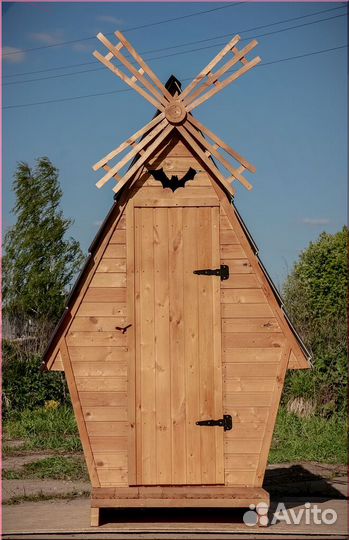 Уличный туалет с установкой BLU779