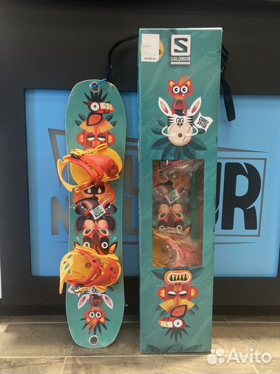 Сноуборд + крепления Salomon Team Pack