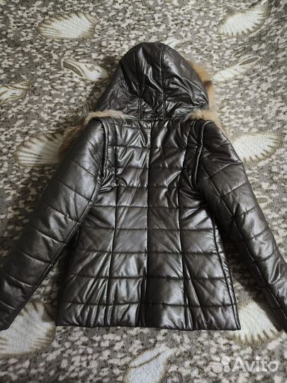 Куртка женская трансформер с мехом