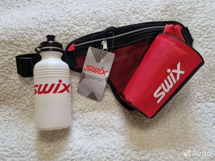 Поясная сумка с флягой для бега Swix