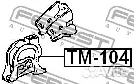 Опора двигателя toyota corolla 91-02 передн. Febes