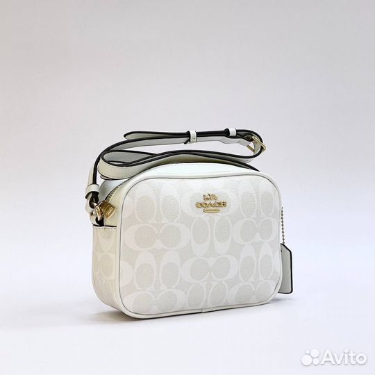 Сумка coach белая