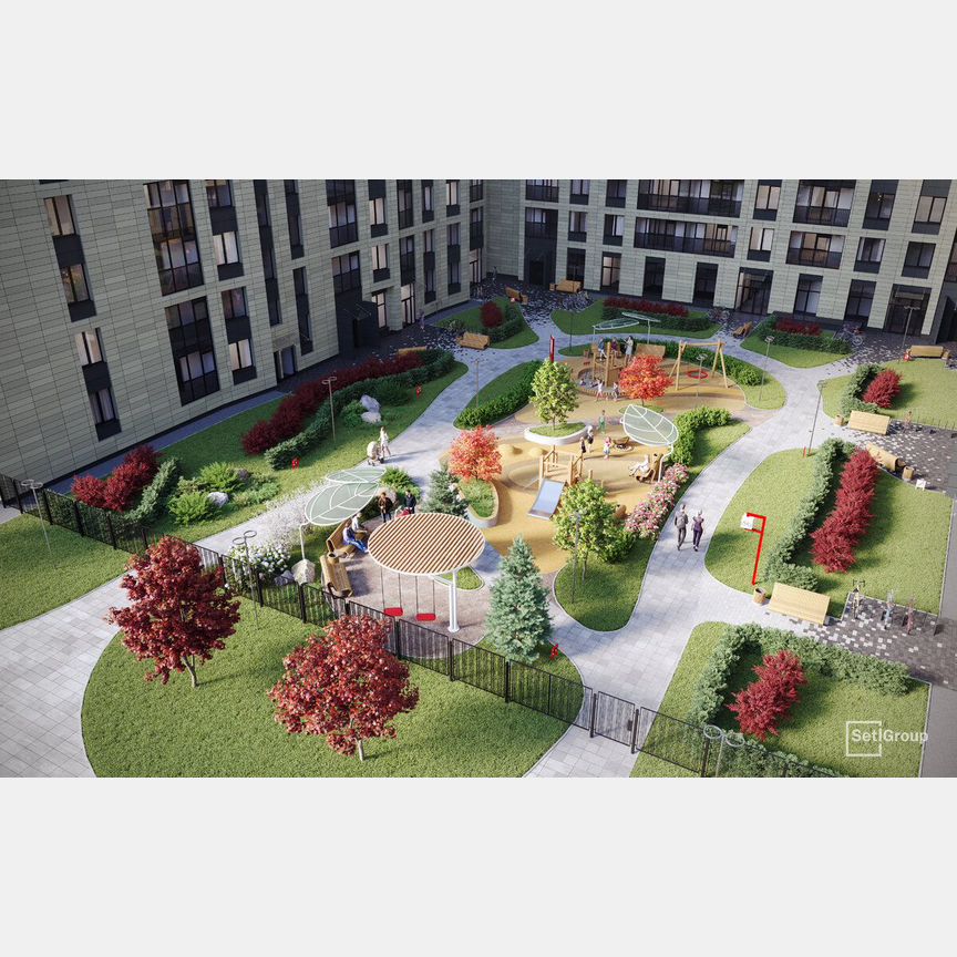 1-к. квартира, 39,9 м², 5/12 эт.