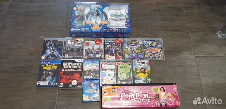 Запечатанные игры ps3, psp, ps4