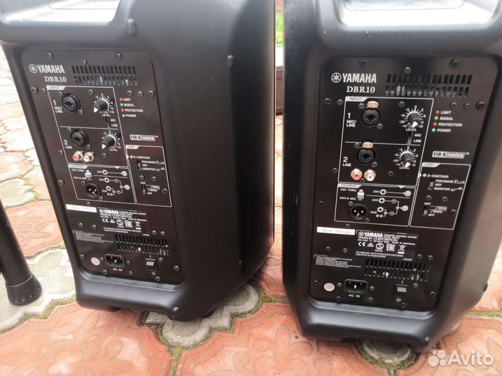 Акустические колонки yamaha