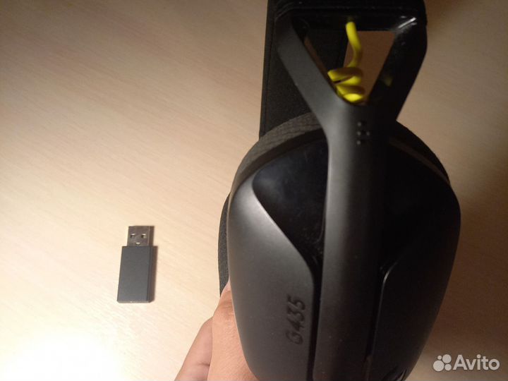 Беспроводные наушники logitech g435 черный