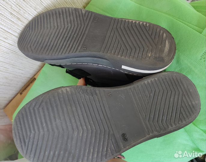 Ботинки демисезонные для мальчика 31 размер