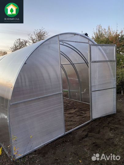 Теплицы из поликарбоната с гарантией