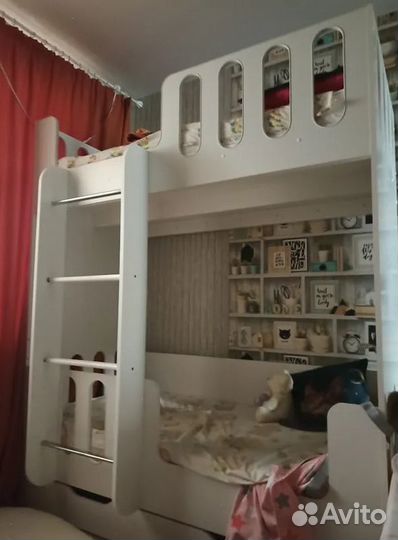 Кроватка двухярусная детская новая в наличии