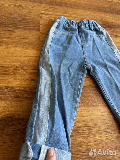 Джинсы на мальчика 104 110