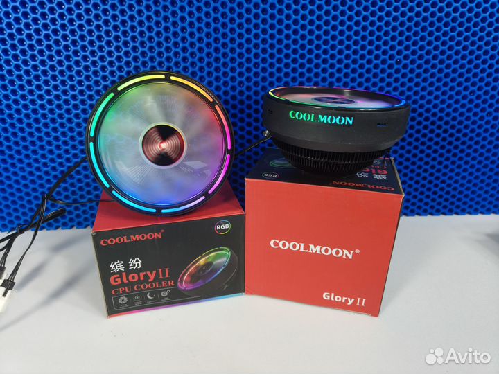 Кулер Coolmoon RGB Intel AMD 1151 1155 1356 2011