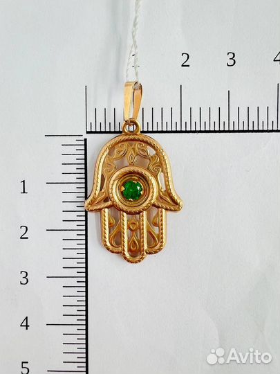 Золотой кулон 585 пробы. Арт 152