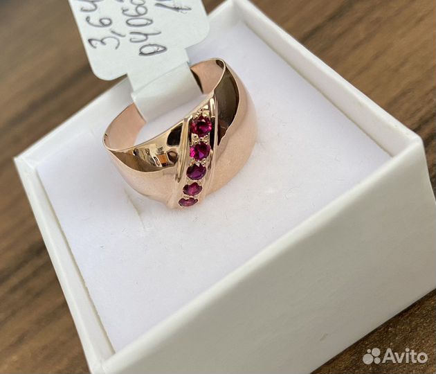 Золотое кольцо 583 пробы