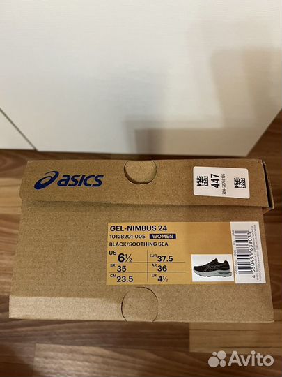 Новыe кроссовки asics GEL-nimbus 24, оригинал