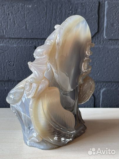 Будда. Хоттей с ребенком. Агат