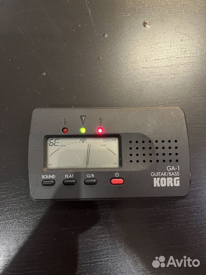 Тюнер для настройки гитары Korg GA-1 guitar/bass
