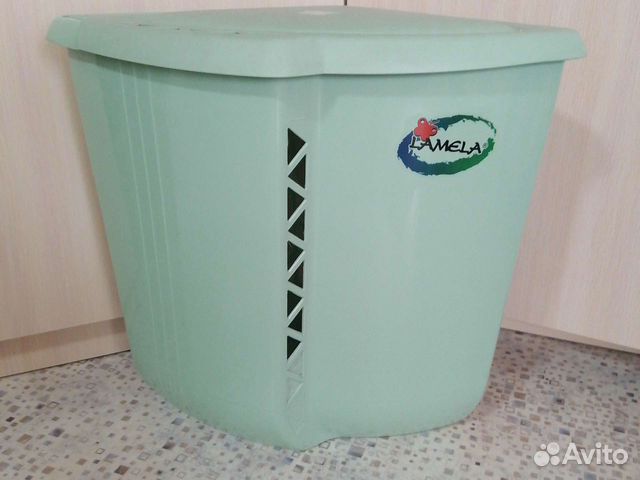 Корзина для белья угловая