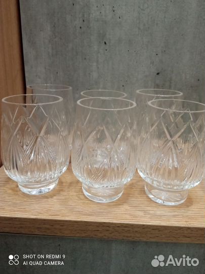 Графин, стаканы, рюмки, стопки СССР
