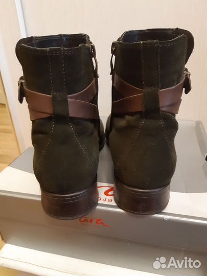Полусапоги женские 43 р-р Германия, натур.замша