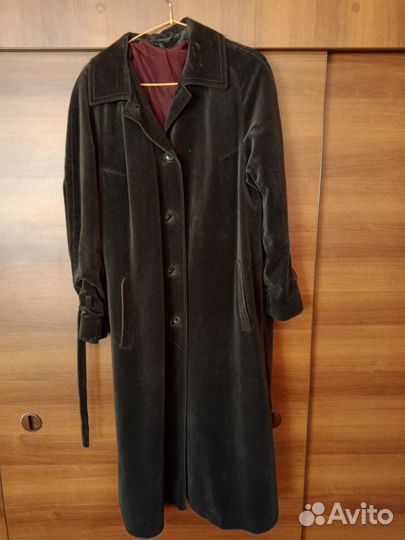 Пальто натуральная замша