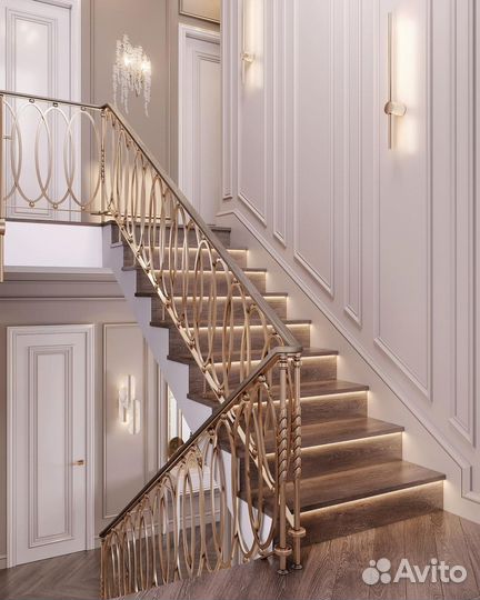 Ступени для лестниц и другие комплектующие О